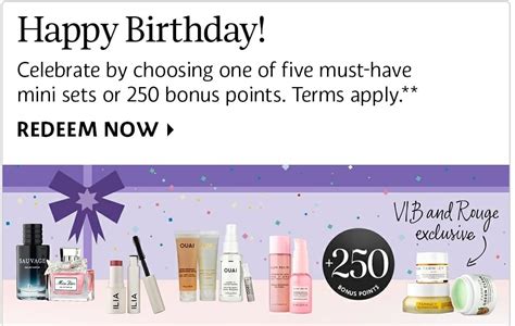 sephora free dior bday gift|Sephora birthday gift value.